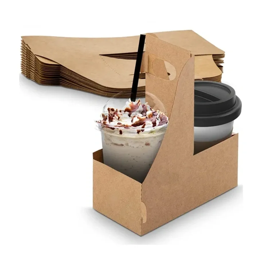 Cup Carriers printed with a custom design