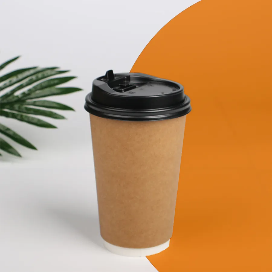Double Wall Paper Cups printed with a custom design