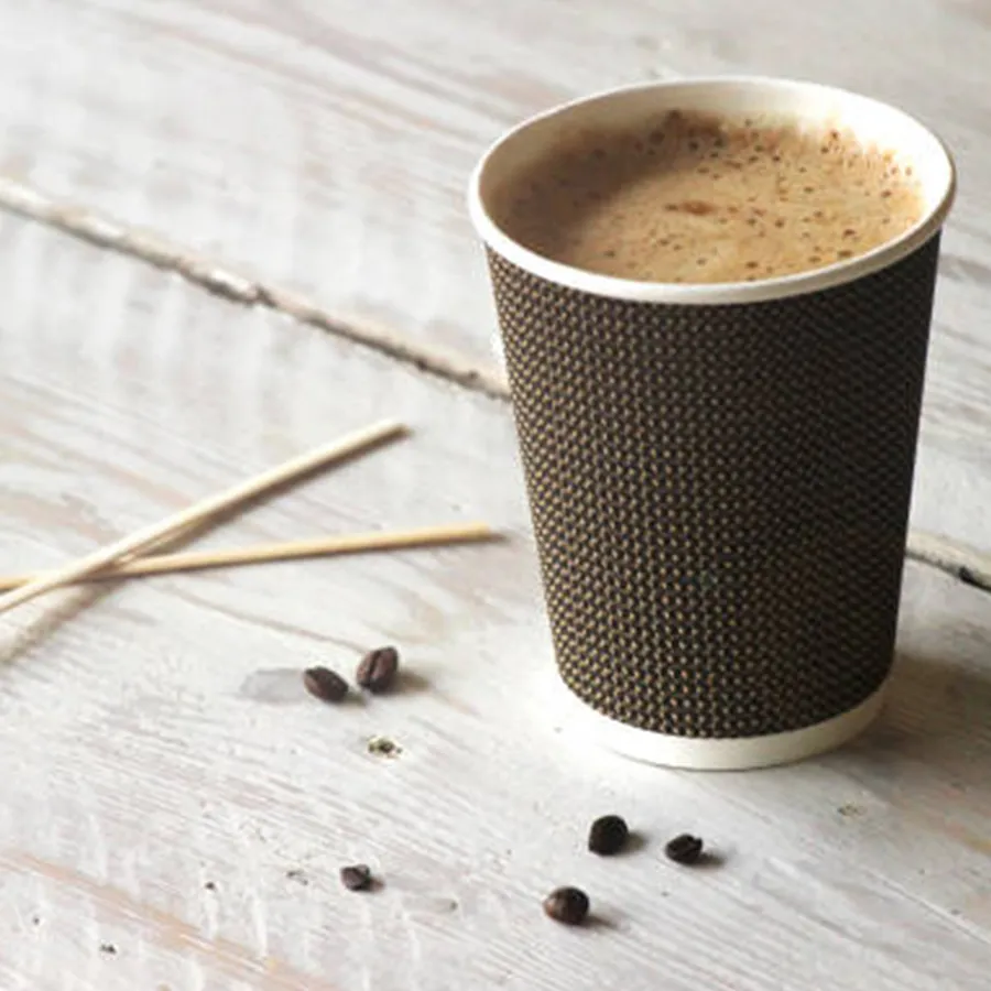 Hot Chocolate Paper Cups printed with a custom design