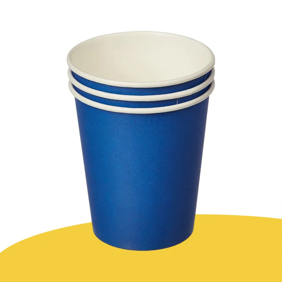 Single Wall Paper Cups printed with a custom design
