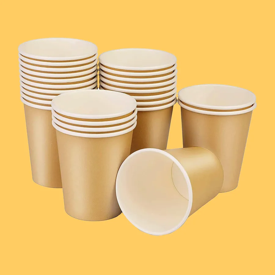 Small Paper Cups printed with a custom design